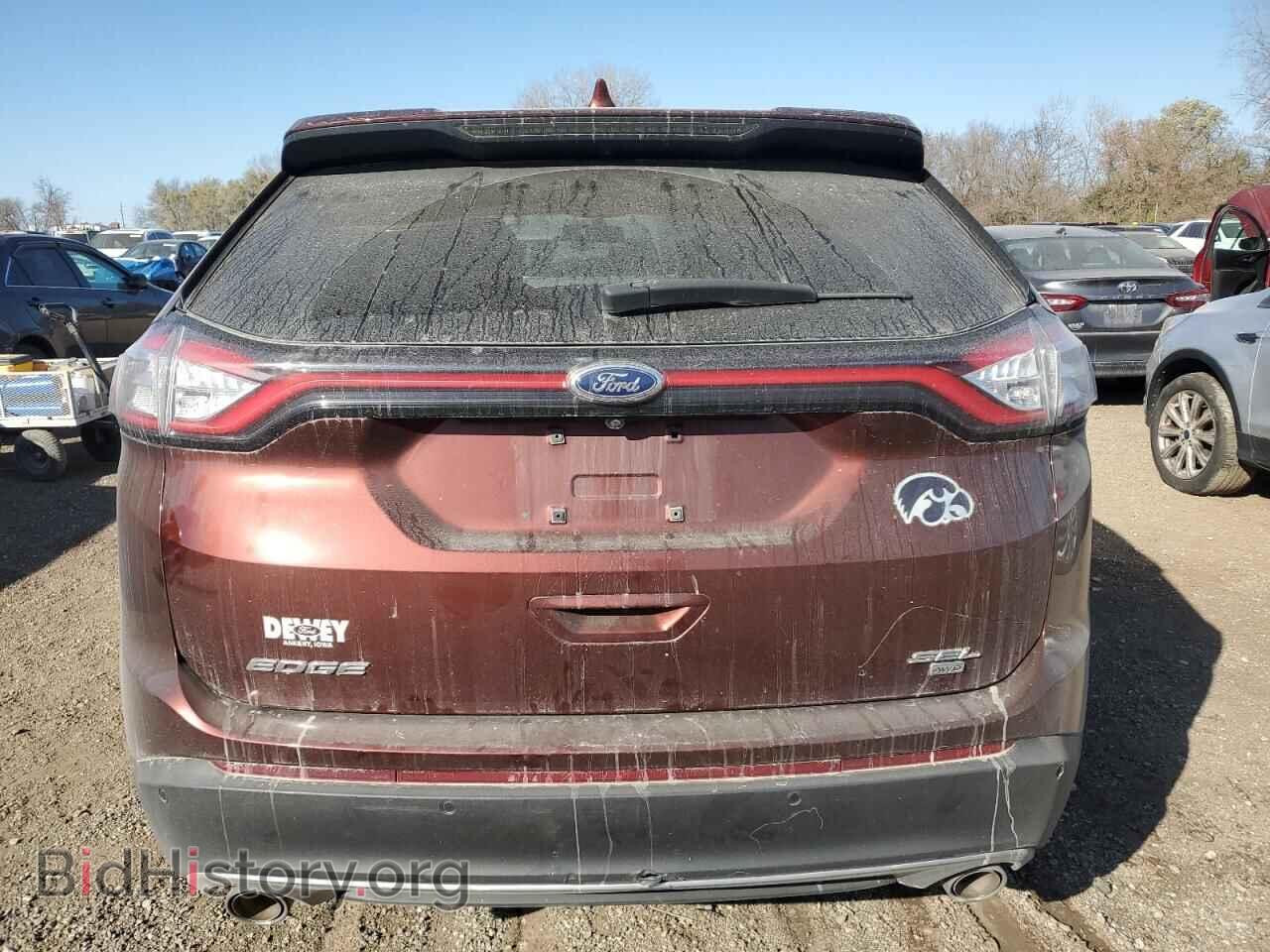 2015 FORD EDGE - VIN: 2FMTK4J80FBB60529 - Фото 6
