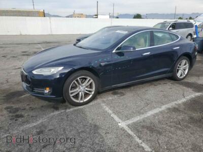 2013 Tesla MODEL S, синий — VIN 5YJSA1CN2DFP04209, Copart