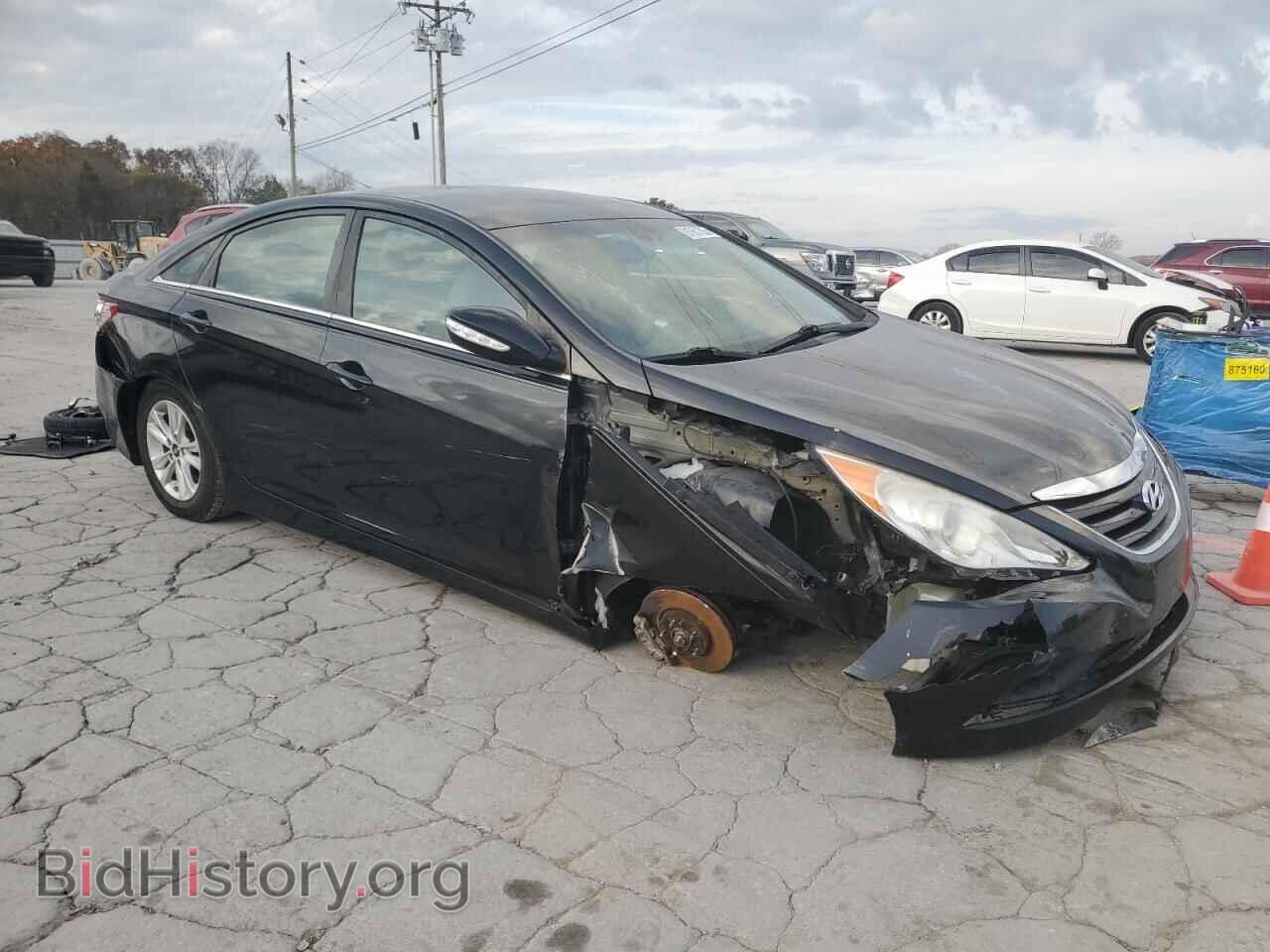 2014 HYUNDAI SONATA - VIN: 5NPEB4ACXEH854732 - Фото 4