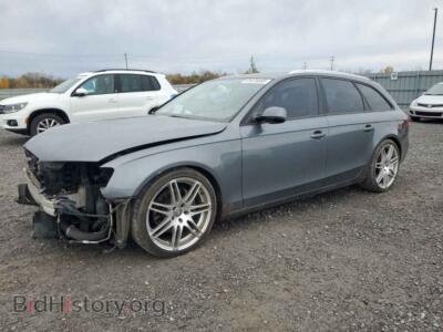 2012 Audi A4 Premium, gray — VIN WAUSFCFL2CA093352, Copart