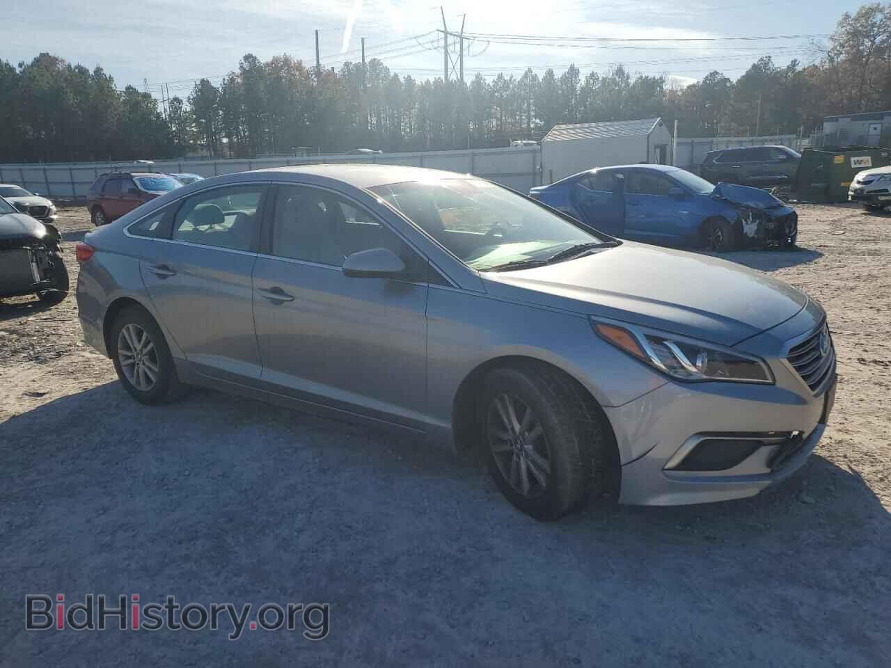 2017 HYUNDAI SONATA - VIN: 5NPE24AF1HH586586 - Фото 4