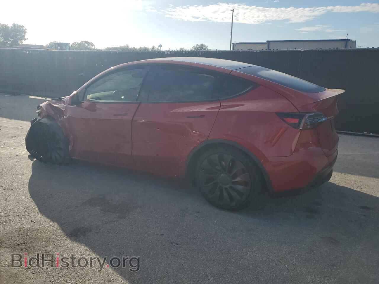 2020 TESLA MODEL Y - VIN: 5YJYGDEFXLF005120 - Фото 2