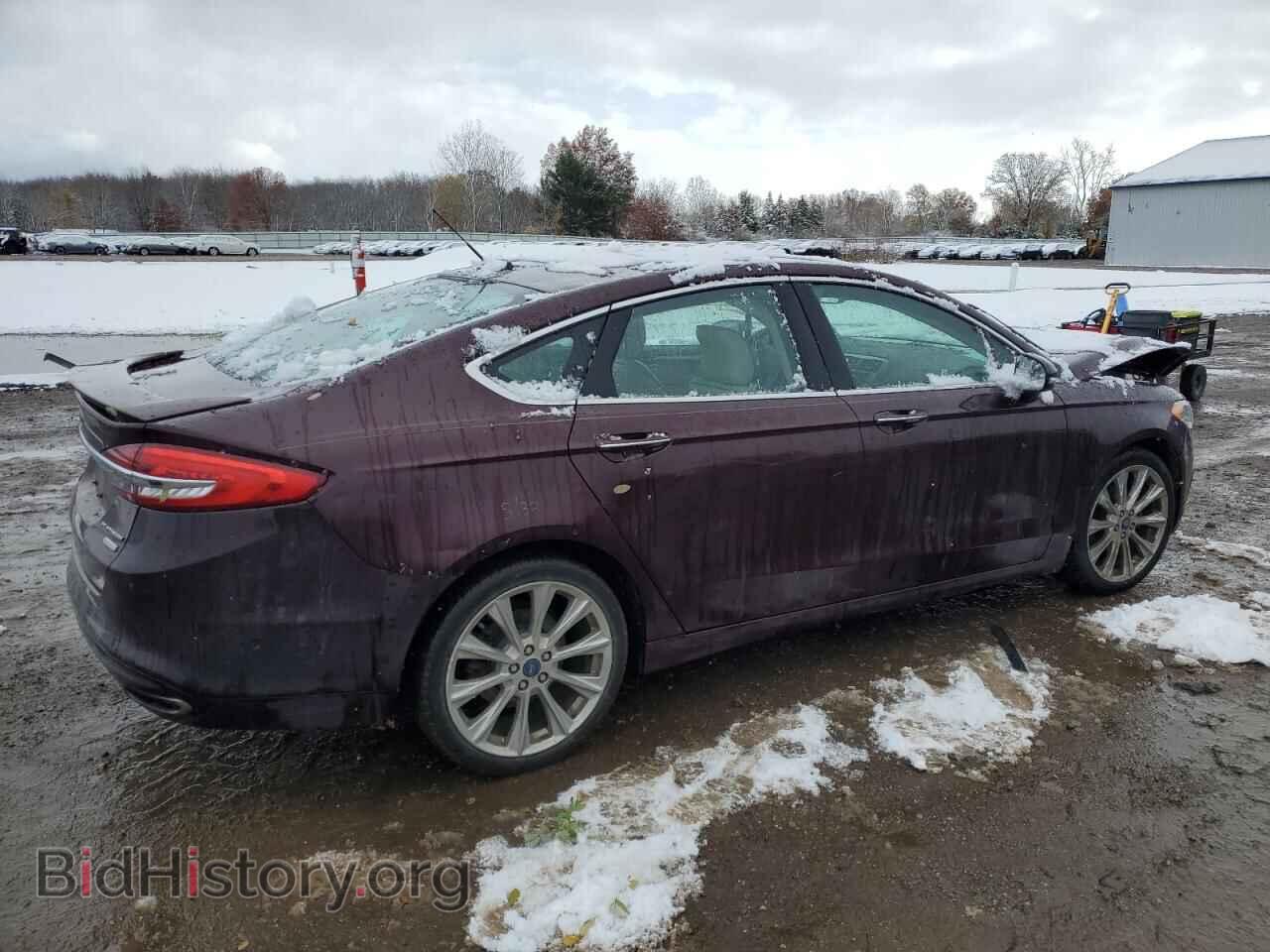 2017 FORD FUSION - VIN: 3FA6P0K94HR129166 - Фото 3