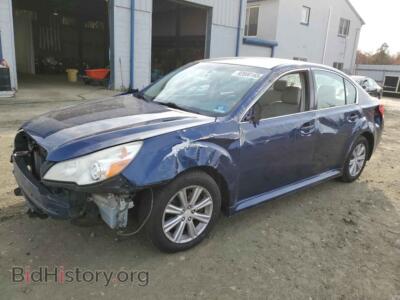 2011 Subaru LEGACY 2.5I Premium, синий — VIN 4S3BMBC62B3223974, Copart