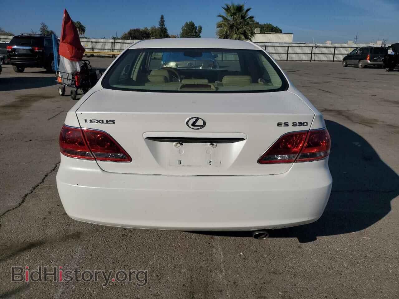 2006 LEXUS ES330 - VIN: JTHBA30G865161856 - Фото 6