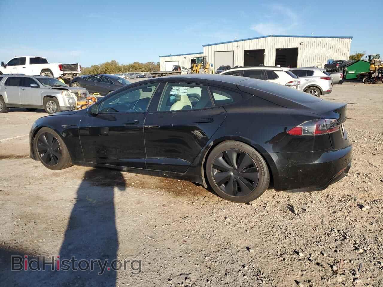 2022 TESLA MODEL S - VIN: 5YJSA1E55NF461137 - Фото 2
