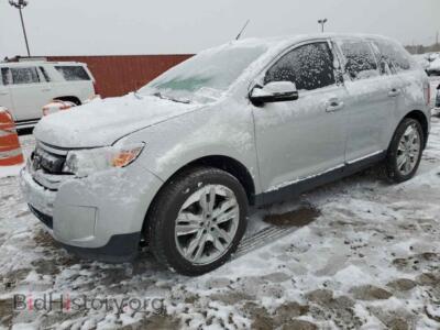 2013 Ford EDGE Limited, silver — VIN 2FMDK4KC6DBB57252, Copart