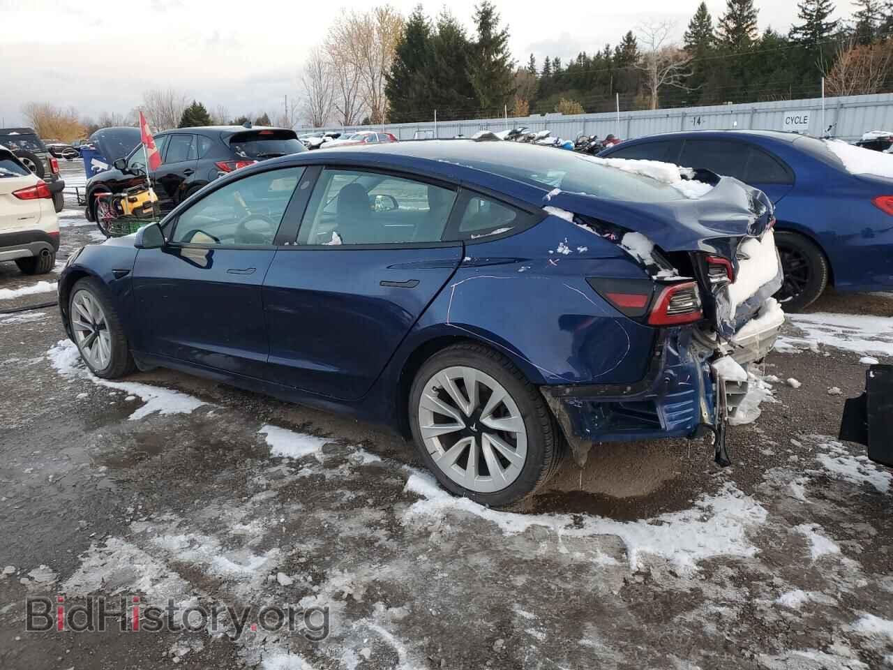2022 TESLA MODEL 3 - VIN: 5YJ3E1EB2NF128506 - Фото 2