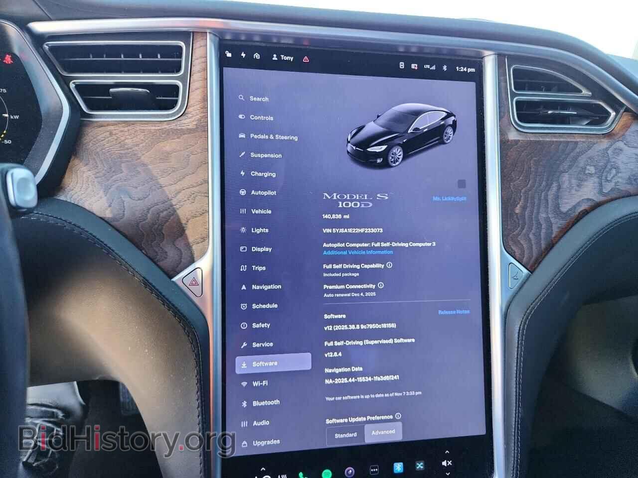 2017 TESLA MODEL S - VIN: 5YJSA1E22HF233073 - Фото 9