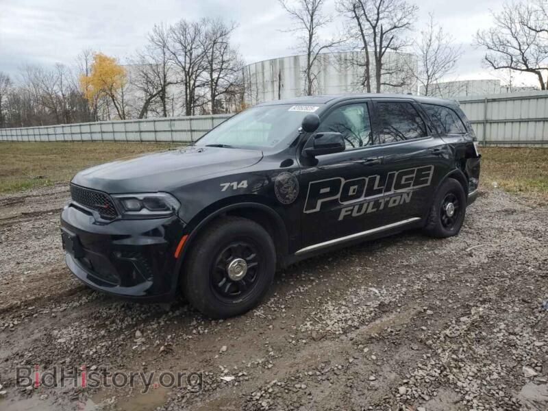 2024 Dodge DURANGO Pursuit (VIN 1C4SDJFT6RC242680) — фото 1 из 13, Copart, повреждение: задняя часть