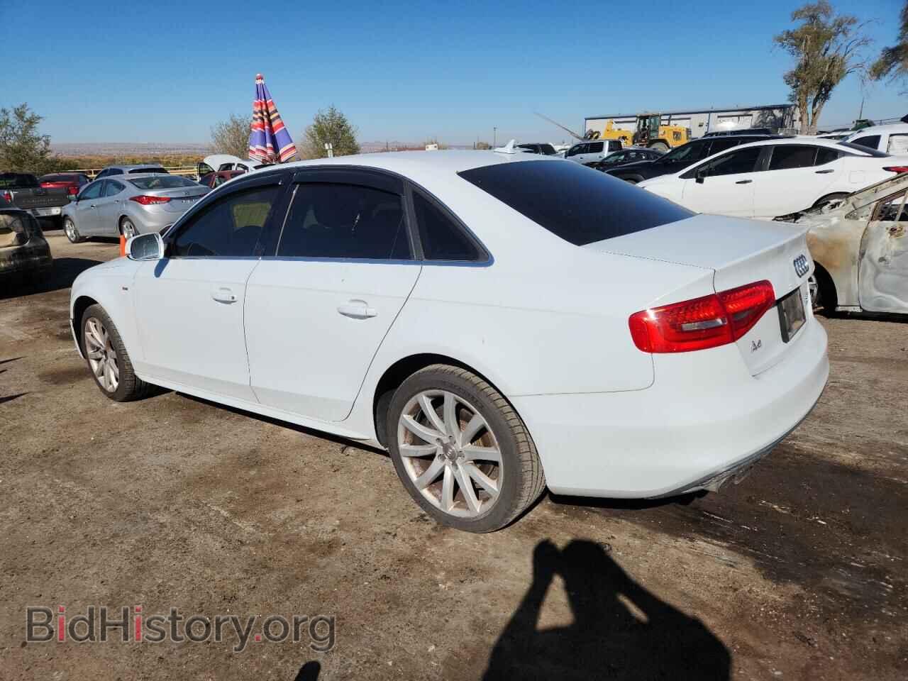 2014 AUDI A4 - VIN: WAUBFAFL4EN013484 - Фото 2