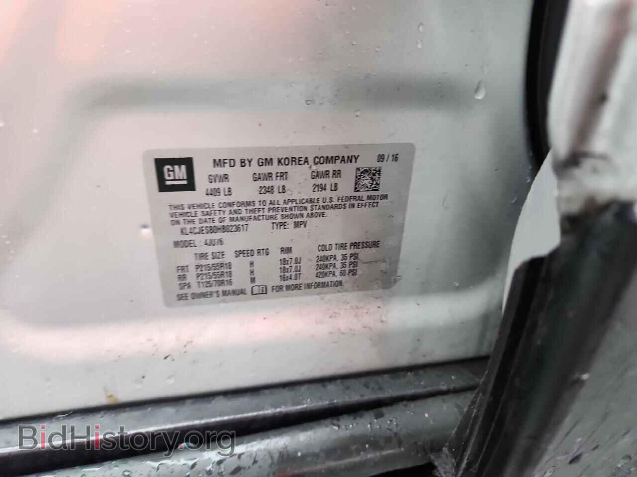 2017 BUICK ENCORE - VIN: KL4CJESB0HB023617 - Photo 12