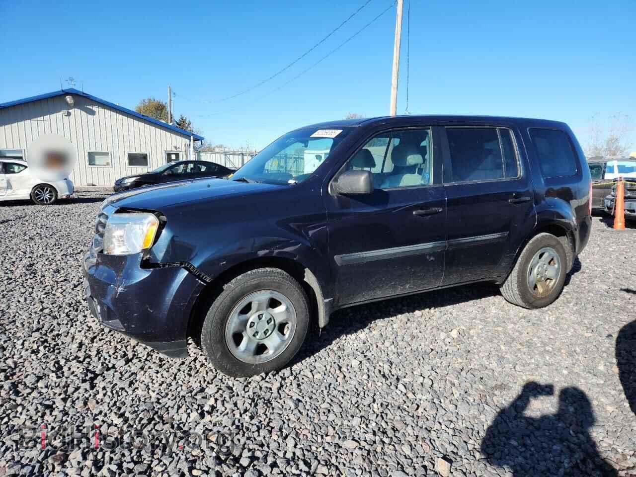 Photo 5FNYF4H29CB079947 - HONDA PILOT 2012