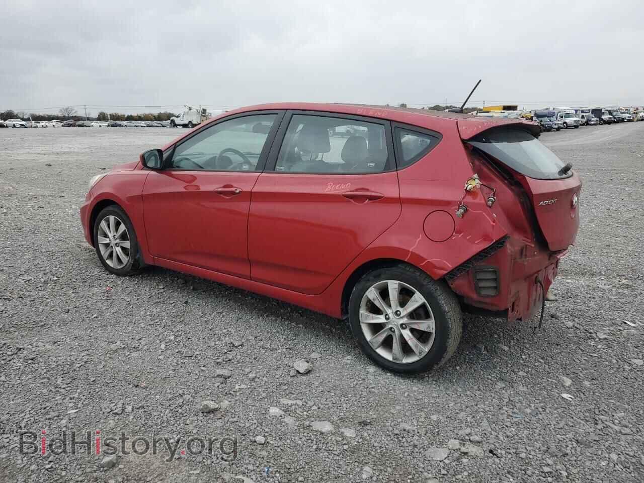 2012 HYUNDAI ACCENT - VIN: KMHCU5AE3CU055673 - Фото 2