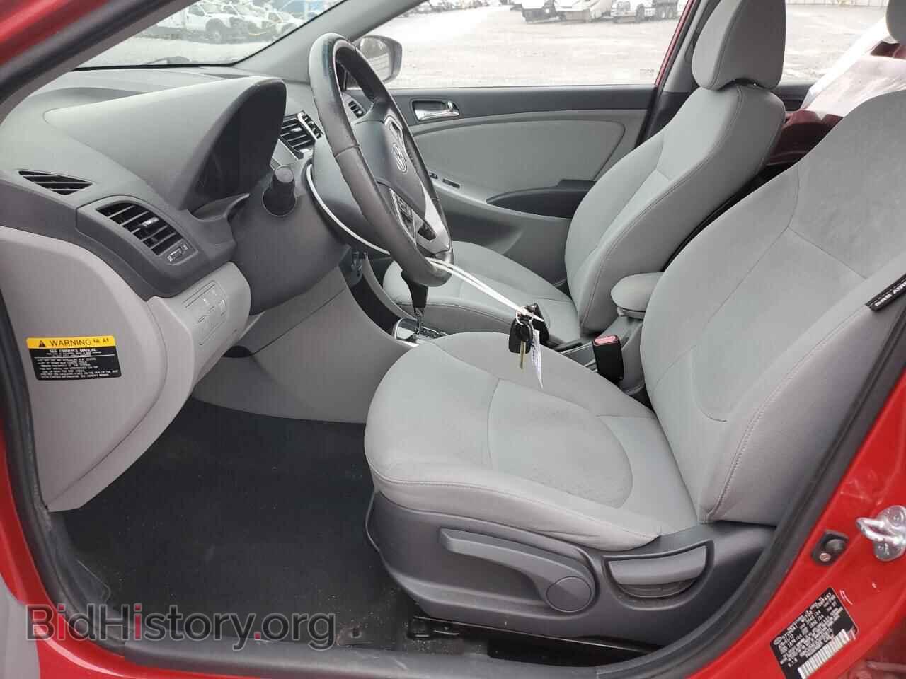 2012 HYUNDAI ACCENT - VIN: KMHCU5AE3CU055673 - Фото 7