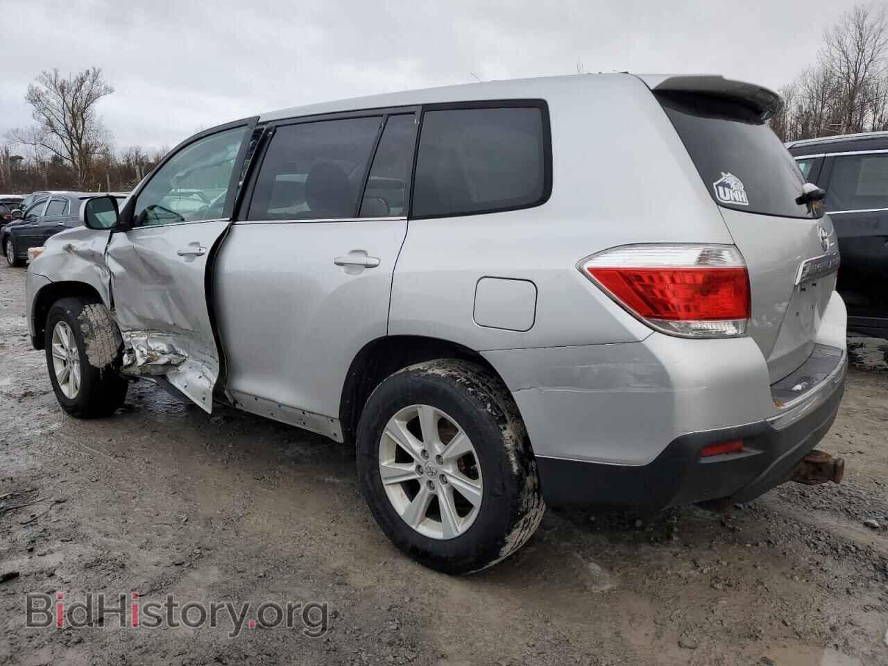 2013 TOYOTA HIGHLANDER - VIN: 5TDBK3EH8DS224946 - Фото 2