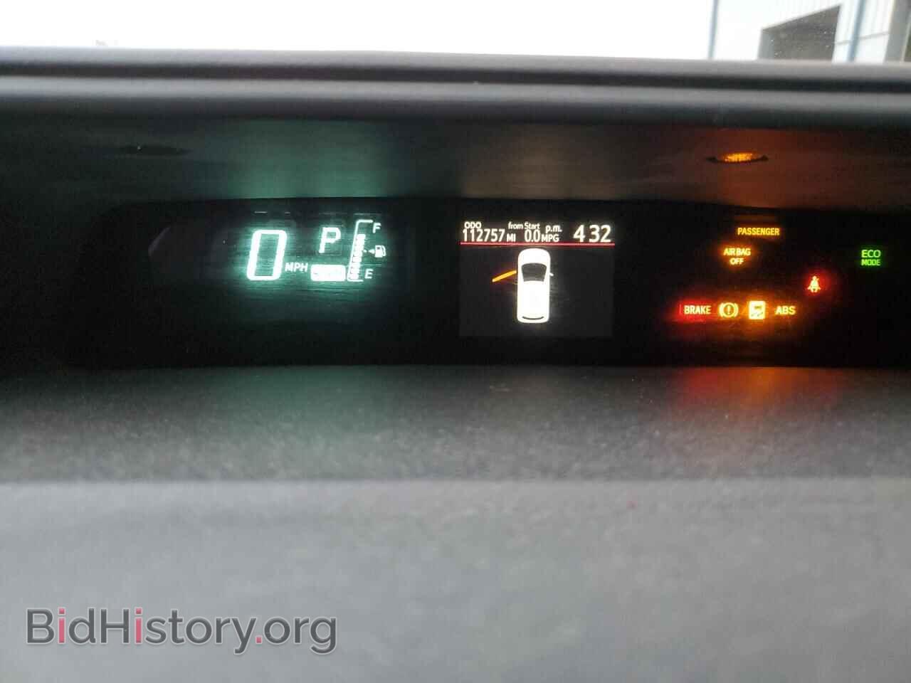 2014 TOYOTA PRIUS - VIN: JTDKDTB34E1566511 - Фото 9