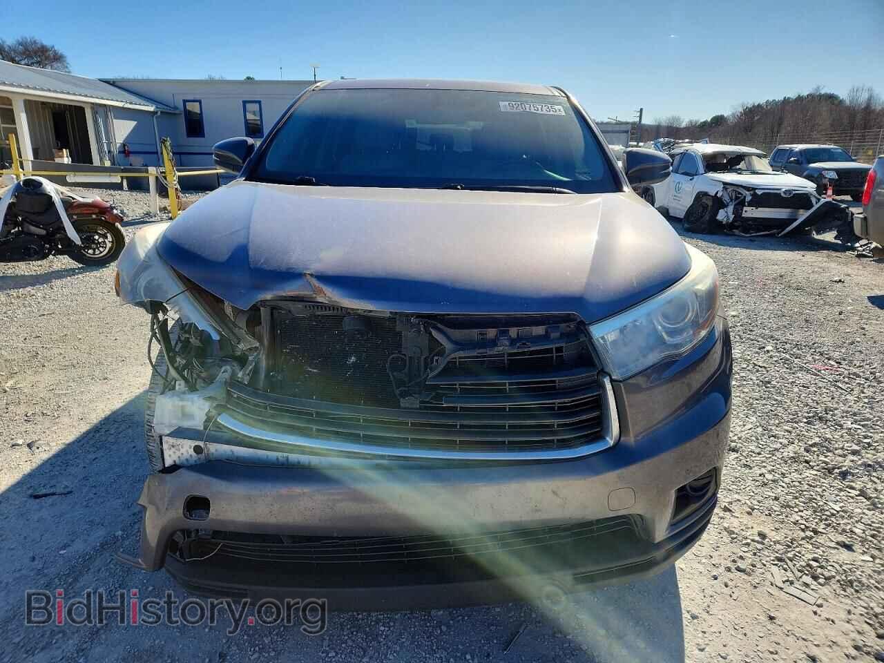 2015 TOYOTA HIGHLANDER - VIN: 5TDZKRFH1FS048342 - Фото 5