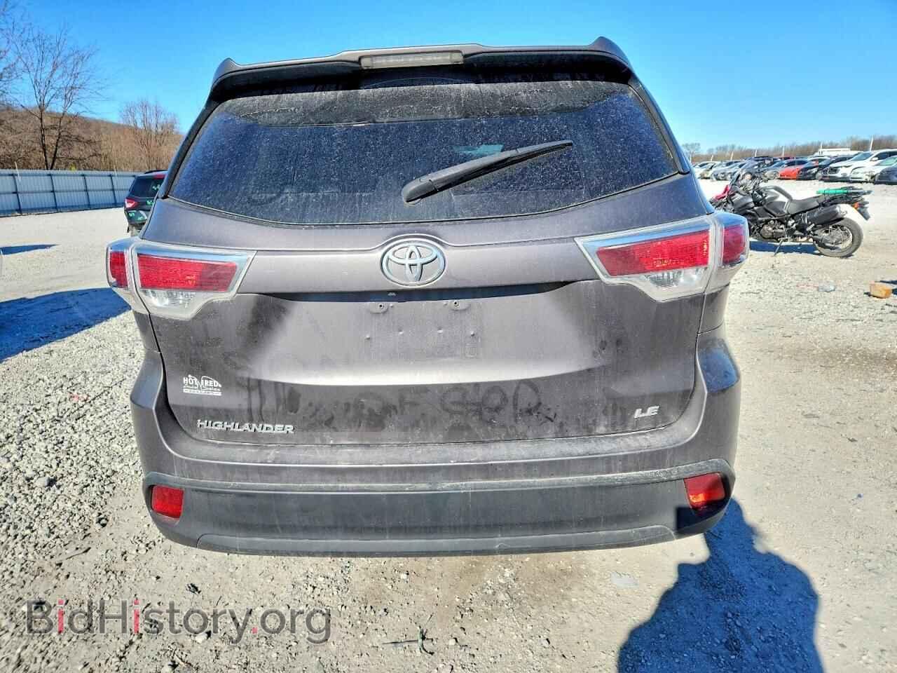 2015 TOYOTA HIGHLANDER - VIN: 5TDZKRFH1FS048342 - Фото 6