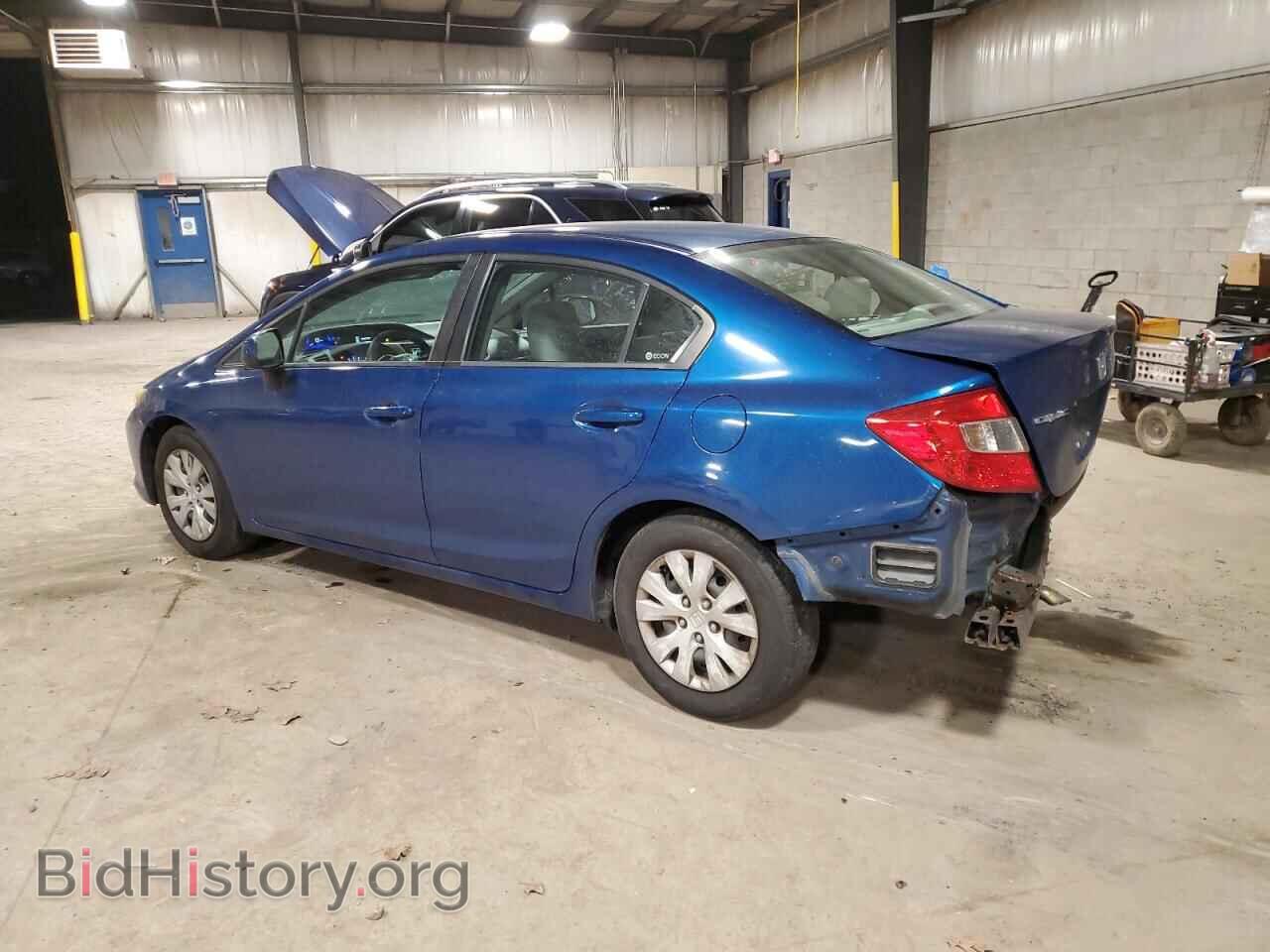 2012 HONDA CIVIC - VIN: 19XFB2F56CE349761 - Фото 2