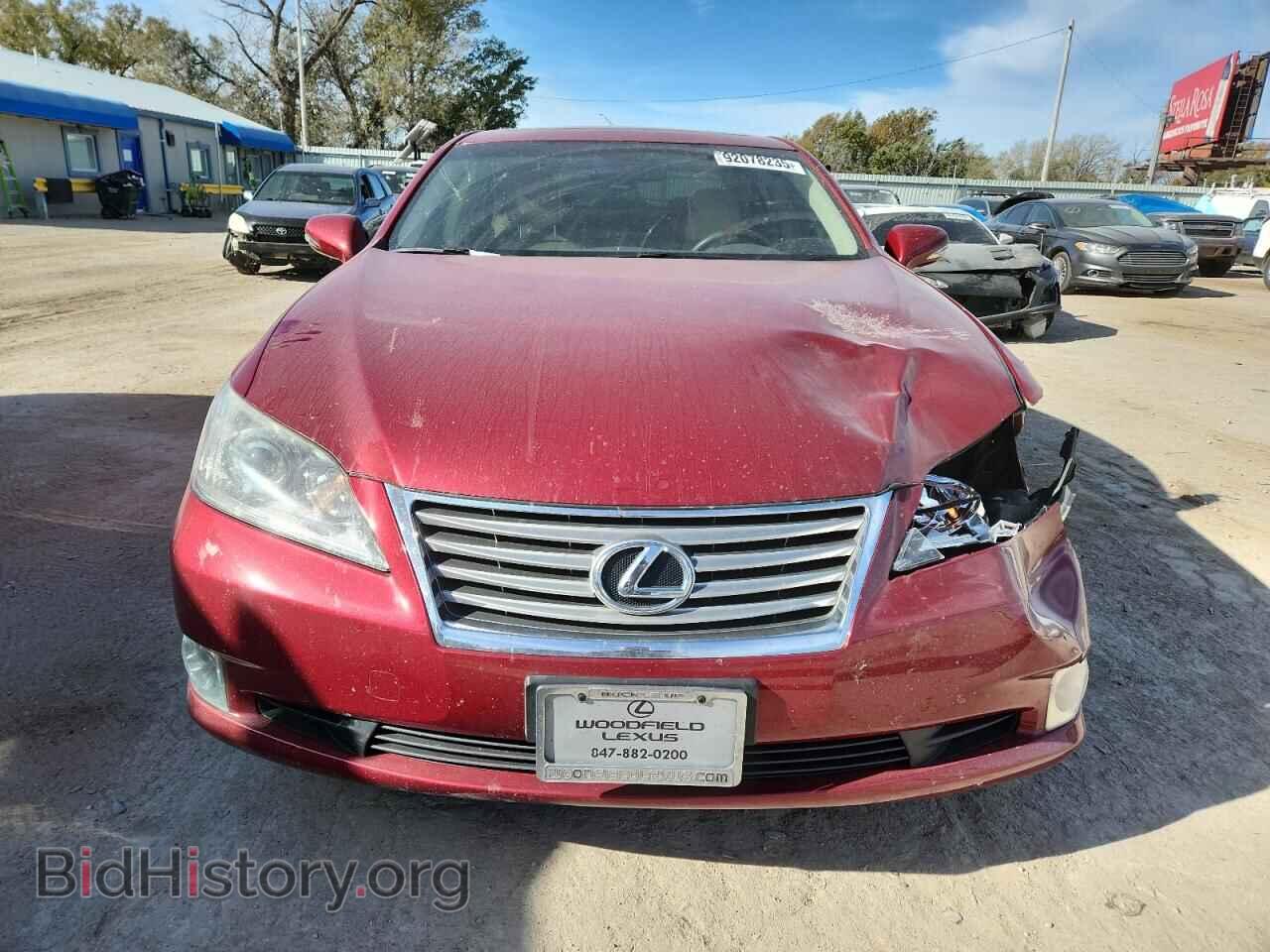 2012 LEXUS ES350 - VIN: JTHBK1EG4C2475754 - Фото 5