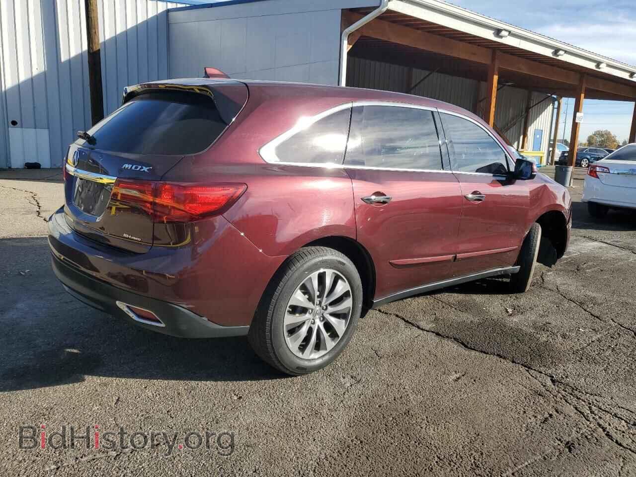 2014 ACURA MDX - VIN: 5FRYD4H45EB005451 - Фото 3