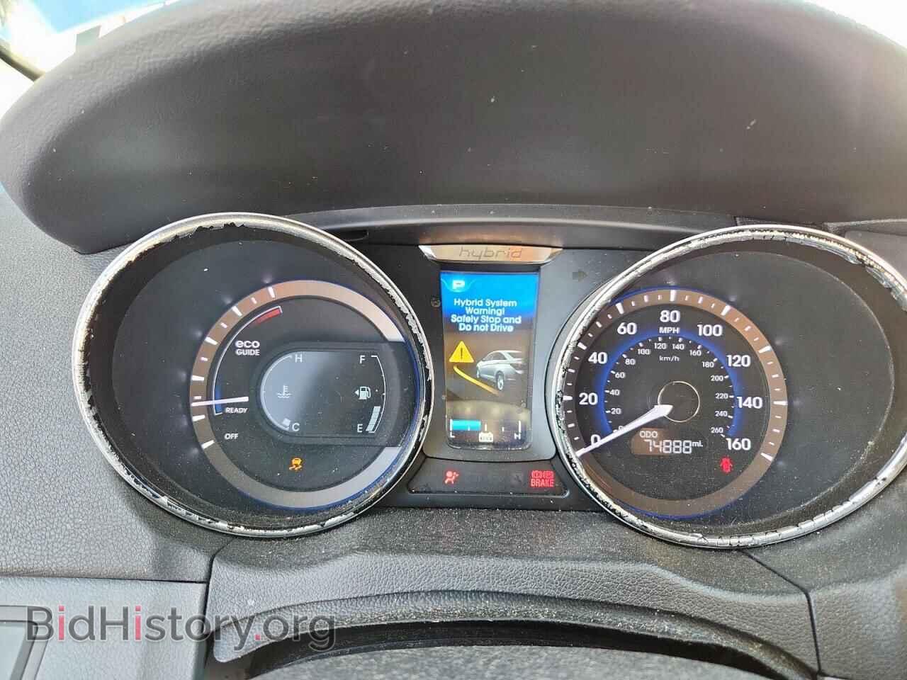 2014 HYUNDAI SONATA - VIN: KMHEC4A48EA114167 - Фото 9