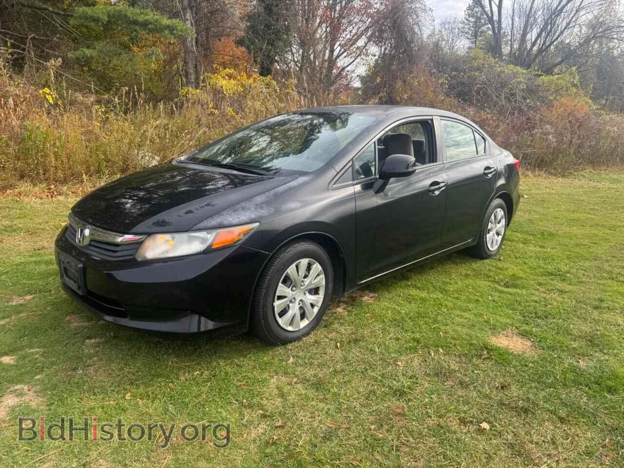 2012 HONDA CIVIC - VIN: 2HGFB2F50CH604149 - Фото 2