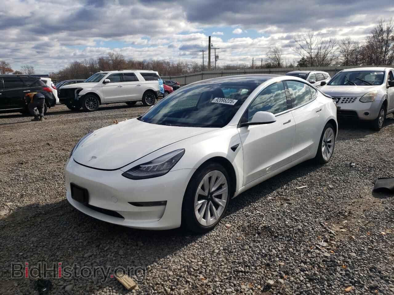 Photo 5YJ3E1EB7MF855770 - TESLA MODEL 3 2021