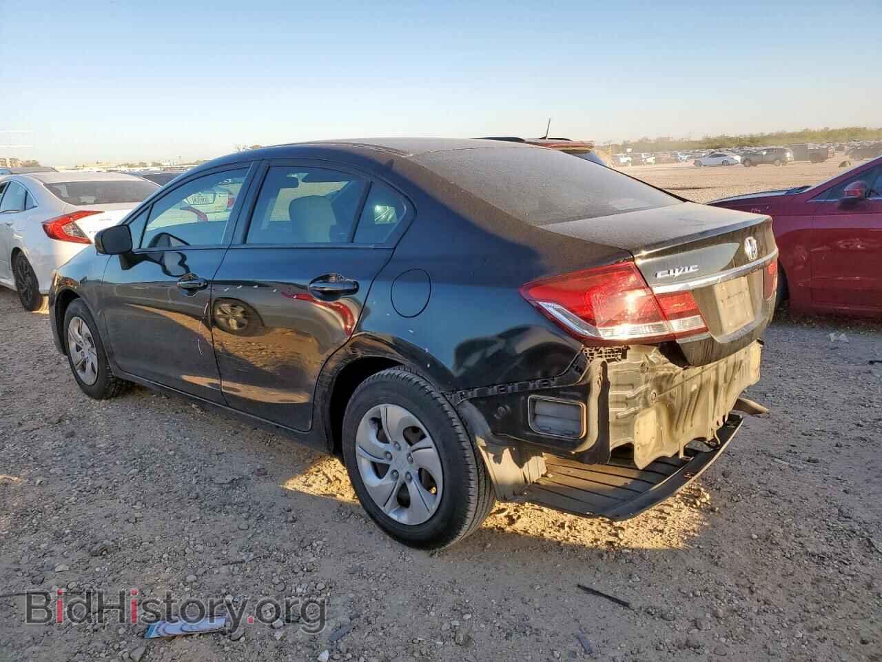2014 HONDA CIVIC - VIN: 2HGFB2F57EH525936 - Фото 2
