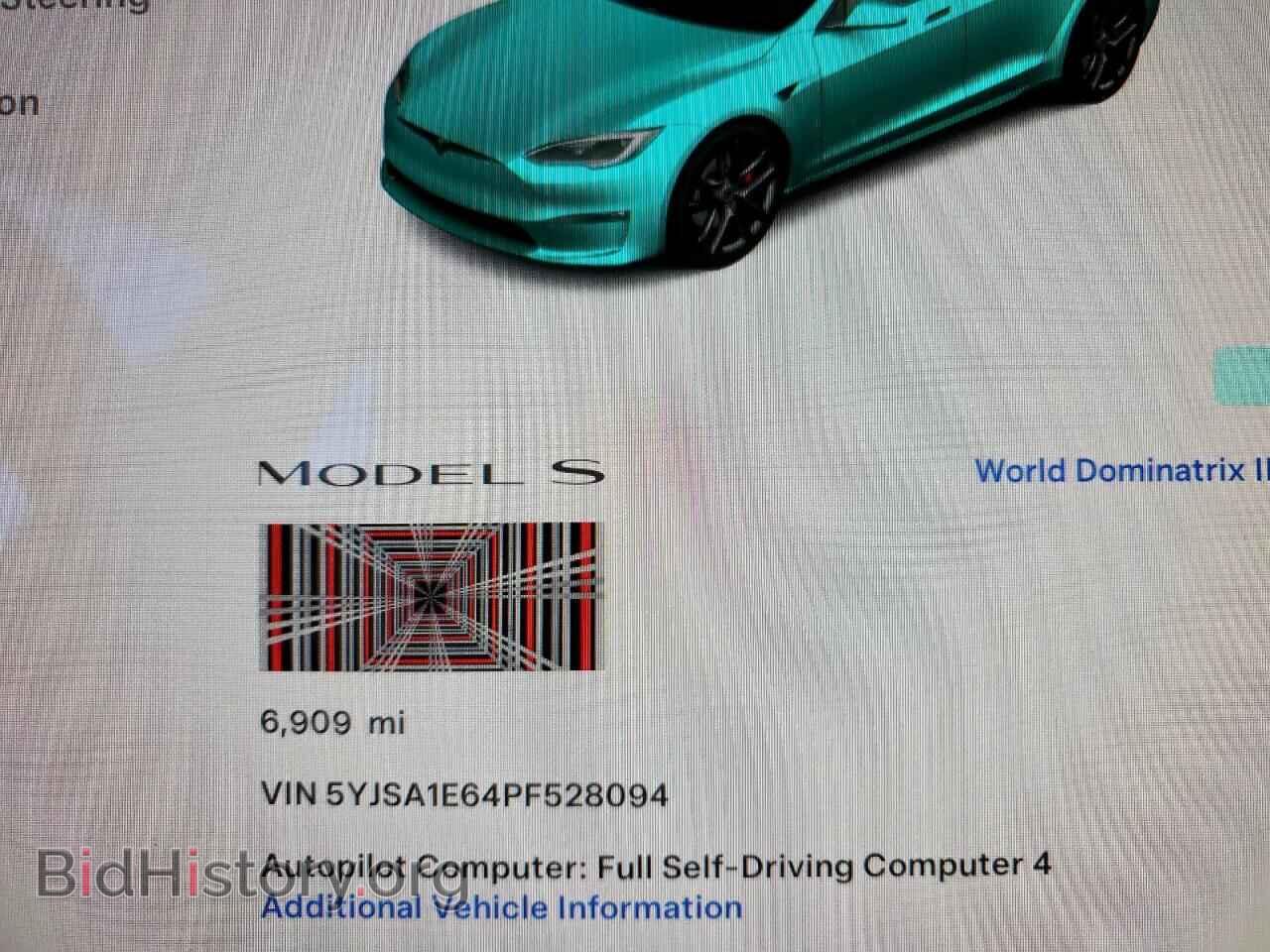 2023 TESLA MODEL S - VIN: 5YJSA1E64PF528094 - Photo 9