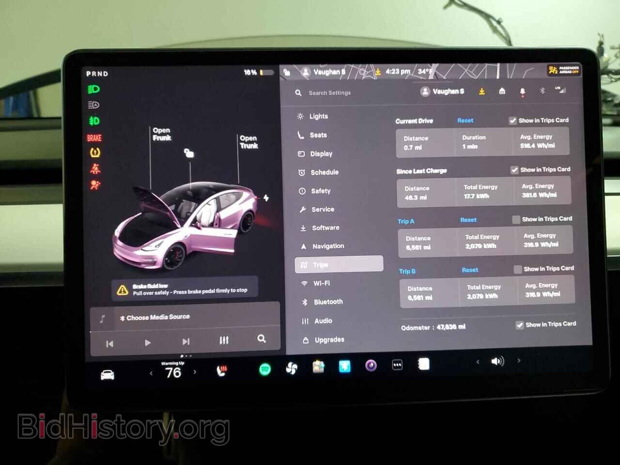 2021 TESLA MODEL 3 - VIN: 5YJ3E1EC0MF074369 - Photo 9