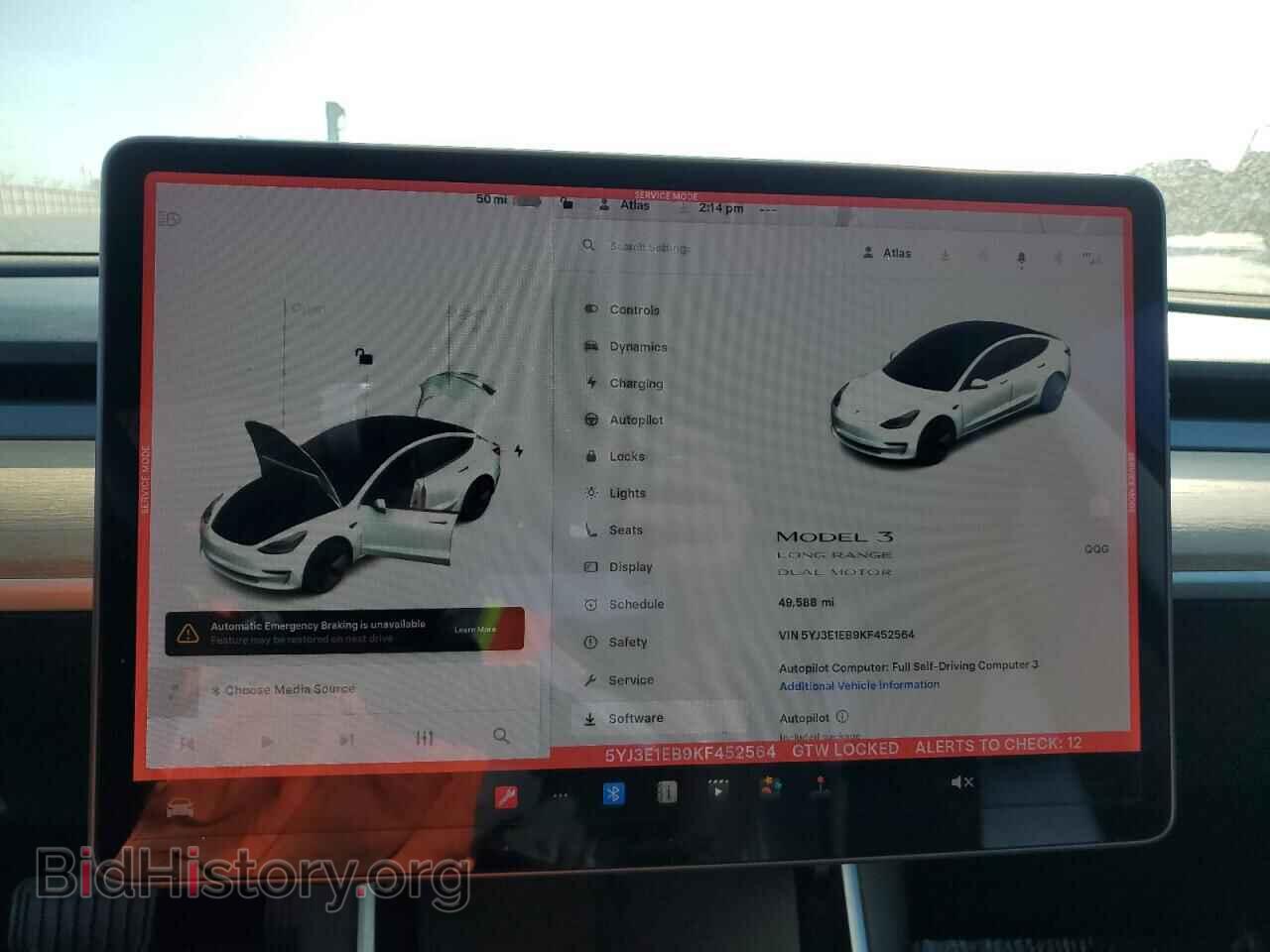 2019 TESLA MODEL 3 - VIN: 5YJ3E1EB9KF452564 - Фото 9