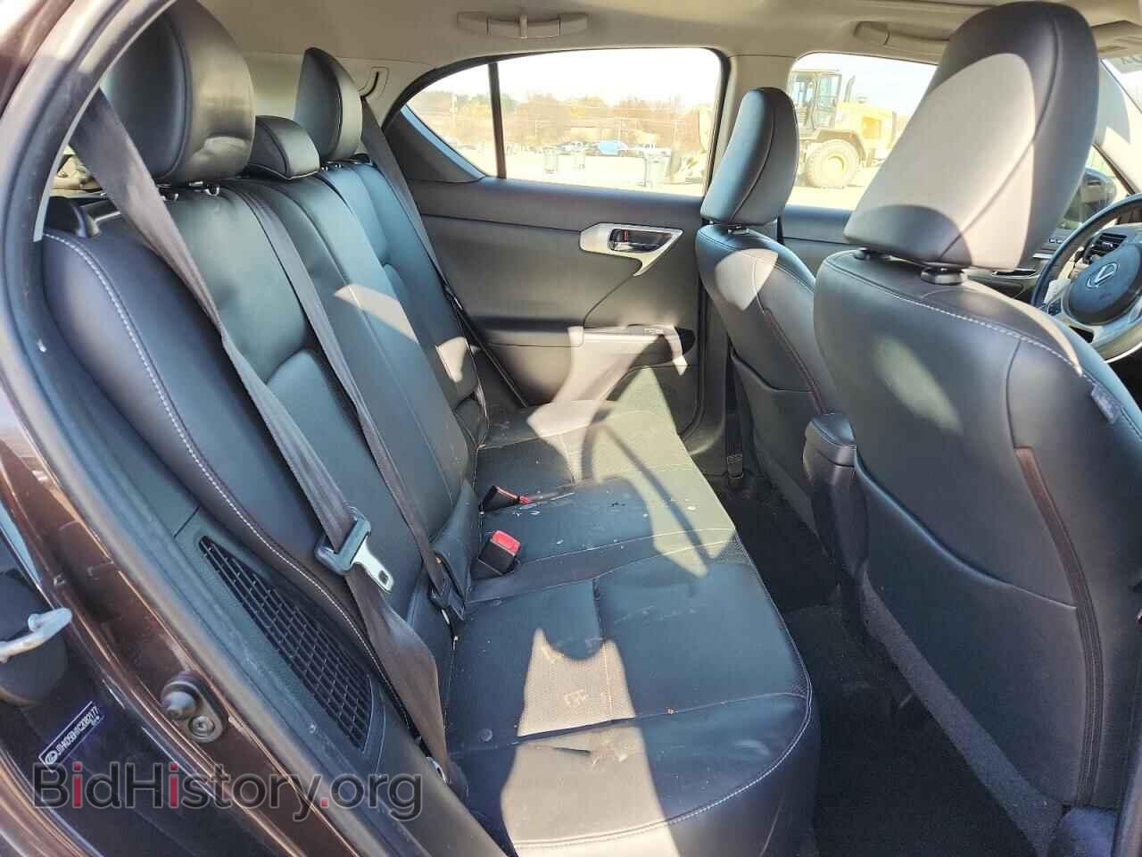 2012 LEXUS CT 200 - VIN: JTHKD5BH1C2082177 - Фото 10