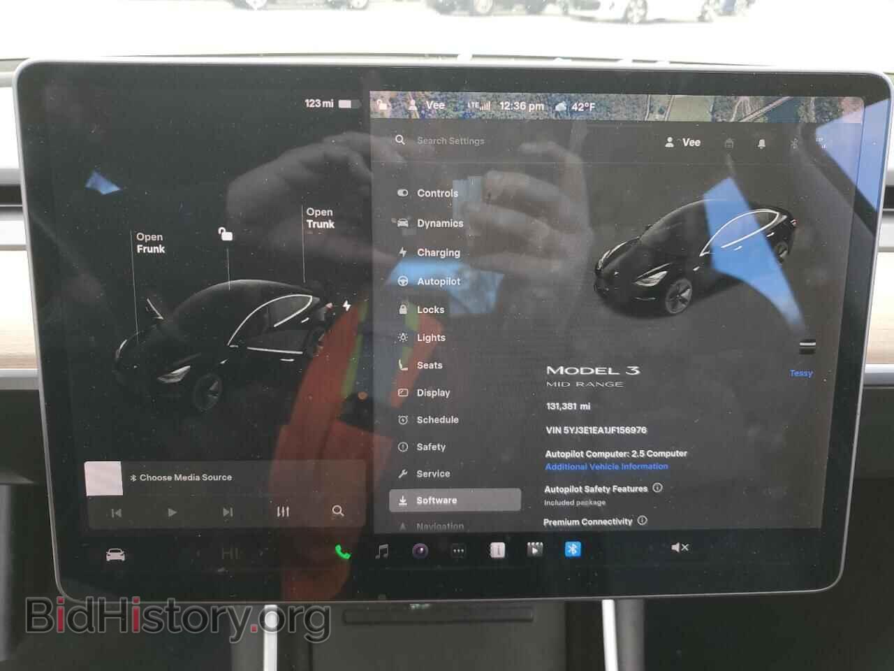 2018 TESLA MODEL 3 - VIN: 5YJ3E1EA1JF156976 - Фото 9