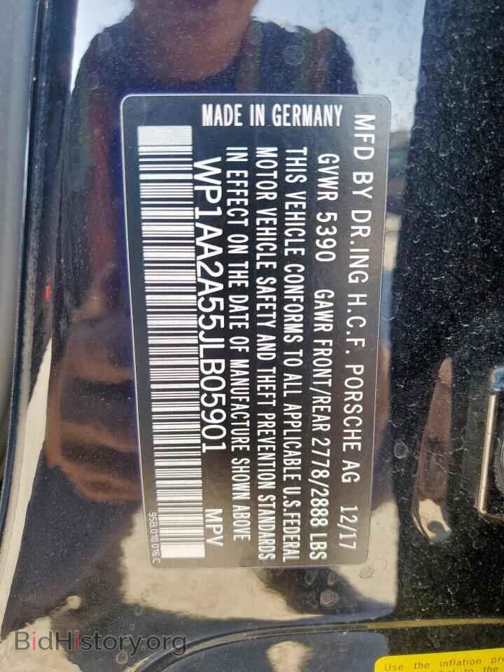 2018 PORSCHE MACAN - VIN: WP1AA2A55JLB05901 - Фото 13