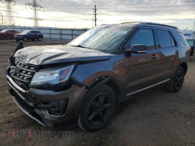 2016 Ford EXPLORER XLT, charcoal — VIN 1FM5K8D84GGB00386, Copart