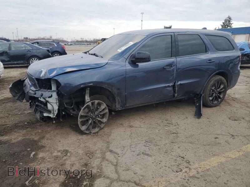 2021 Dodge DURANGO SXT (VIN 1C4RDJAG7MC851844) — фото 1 из 13, Copart, повреждение: передняя часть