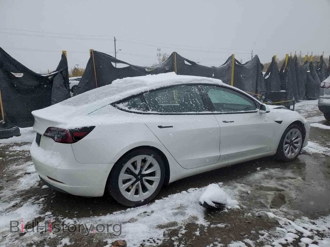 2021 TESLA MODEL 3 - VIN: 5YJ3E1EA3MF870323 - Фото 3
