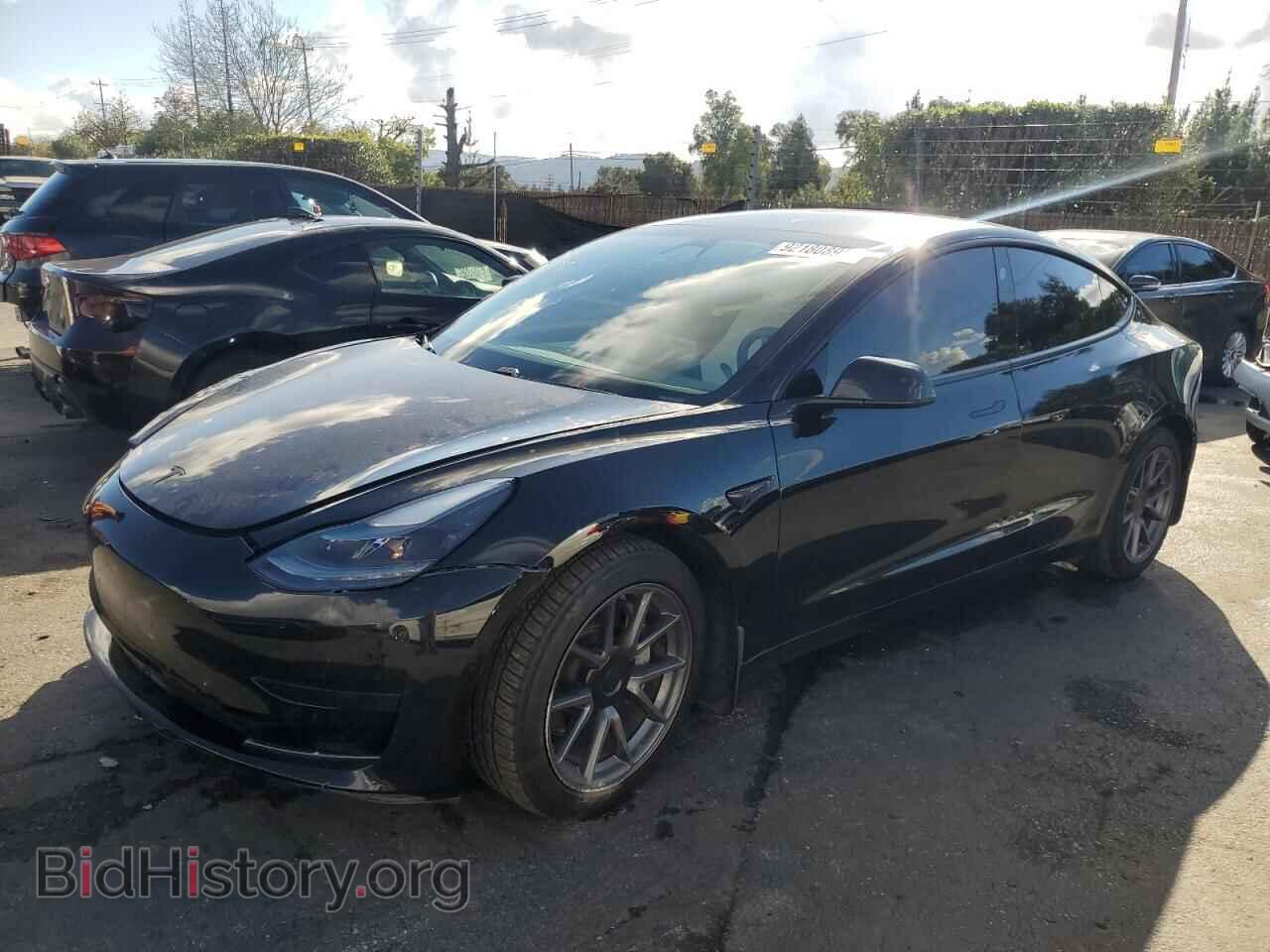 Photo 5YJ3E1EB0MF037992 - TESLA MODEL 3 2021