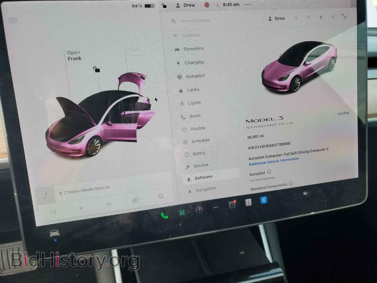 2020 TESLA MODEL 3 - VIN: 5YJ3E1EA5LF785658 - Photo 9