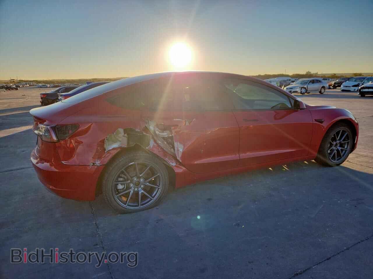 2022 TESLA MODEL 3 - VIN: 5YJ3E1EBXNF323799 - Photo 3