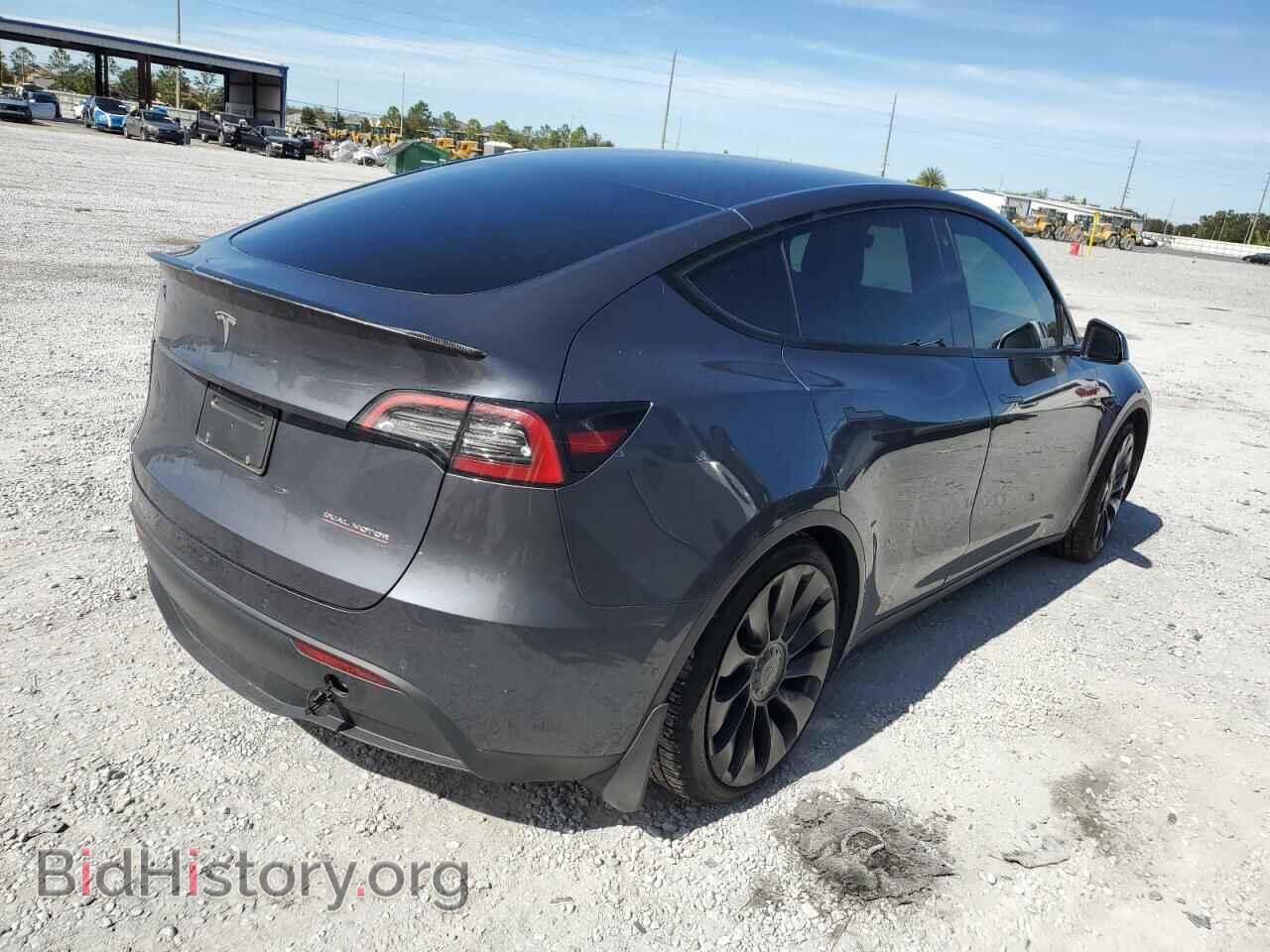 2022 TESLA MODEL Y - VIN: 7SAYGDEF6NF521271 - Фото 3