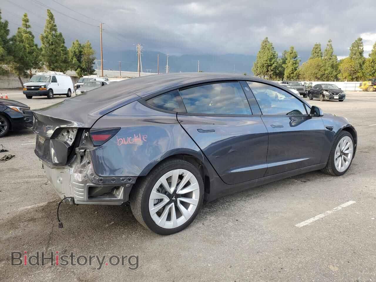 2022 TESLA MODEL 3 - VIN: 5YJ3E1EAXNF232152 - Photo 3