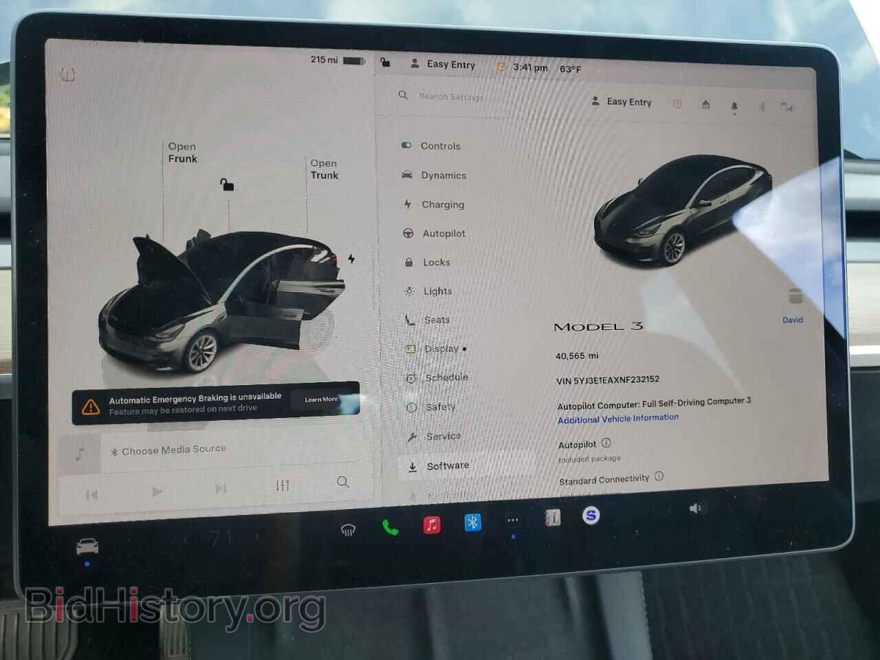 2022 TESLA MODEL 3 - VIN: 5YJ3E1EAXNF232152 - Photo 9