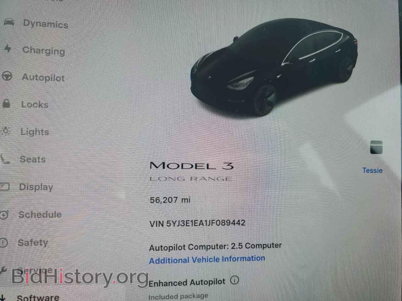 2018 TESLA MODEL 3 - VIN: 5YJ3E1EA1JF089442 - Фото 9