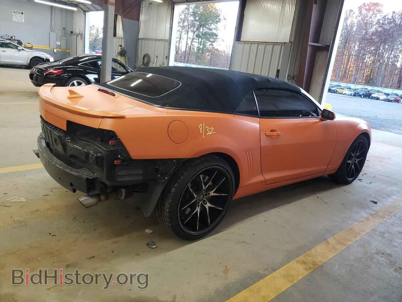 2012 CHEVROLET CAMARO - VIN: 2G1FK3DJ7C9103217 - Фото 3