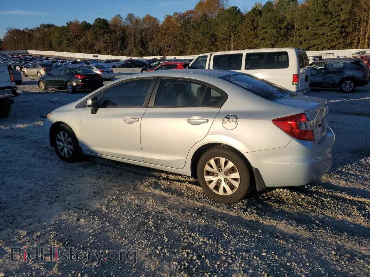 2012 HONDA CIVIC - VIN: 2HGFB2F57CH501035 - Фото 2
