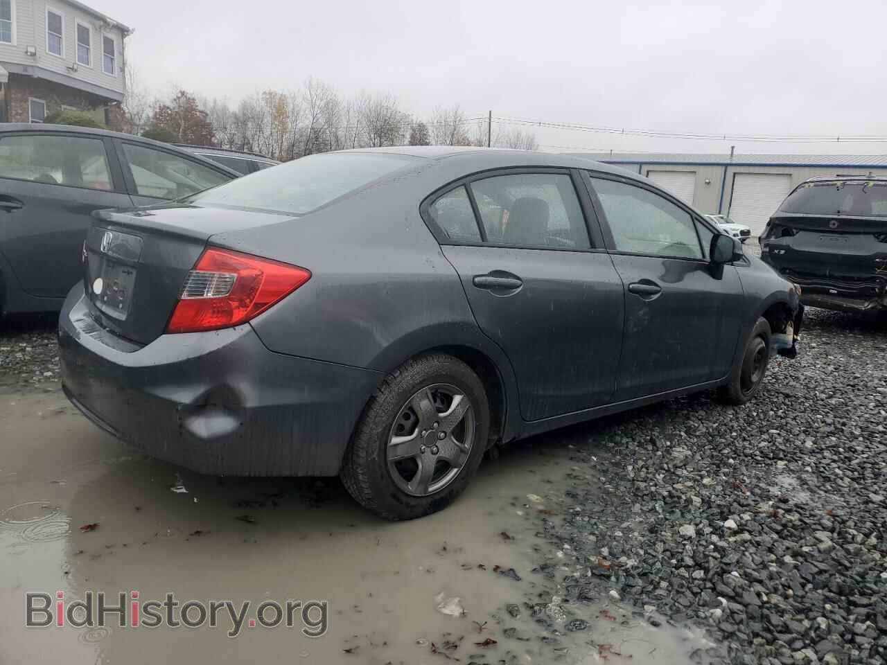 2012 HONDA CIVIC - VIN: 2HGFB2F51CH314471 - Фото 3