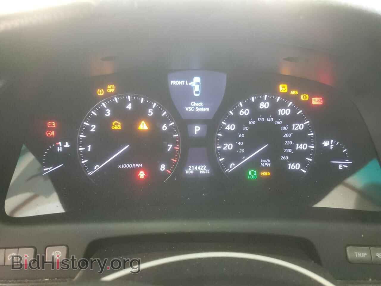 2008 LEXUS LS460 - VIN: JTHGL46F185021543 - Фото 9